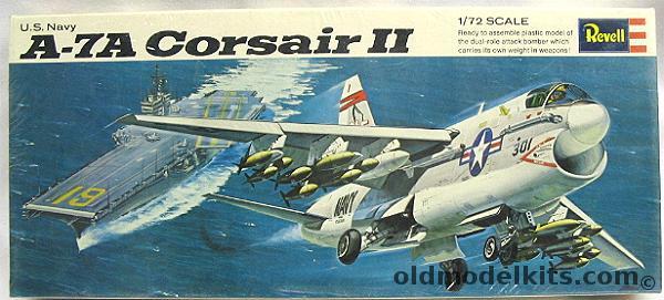 Revell 1/72 US Navy A-7A Corsair II, H114 plastic model kit